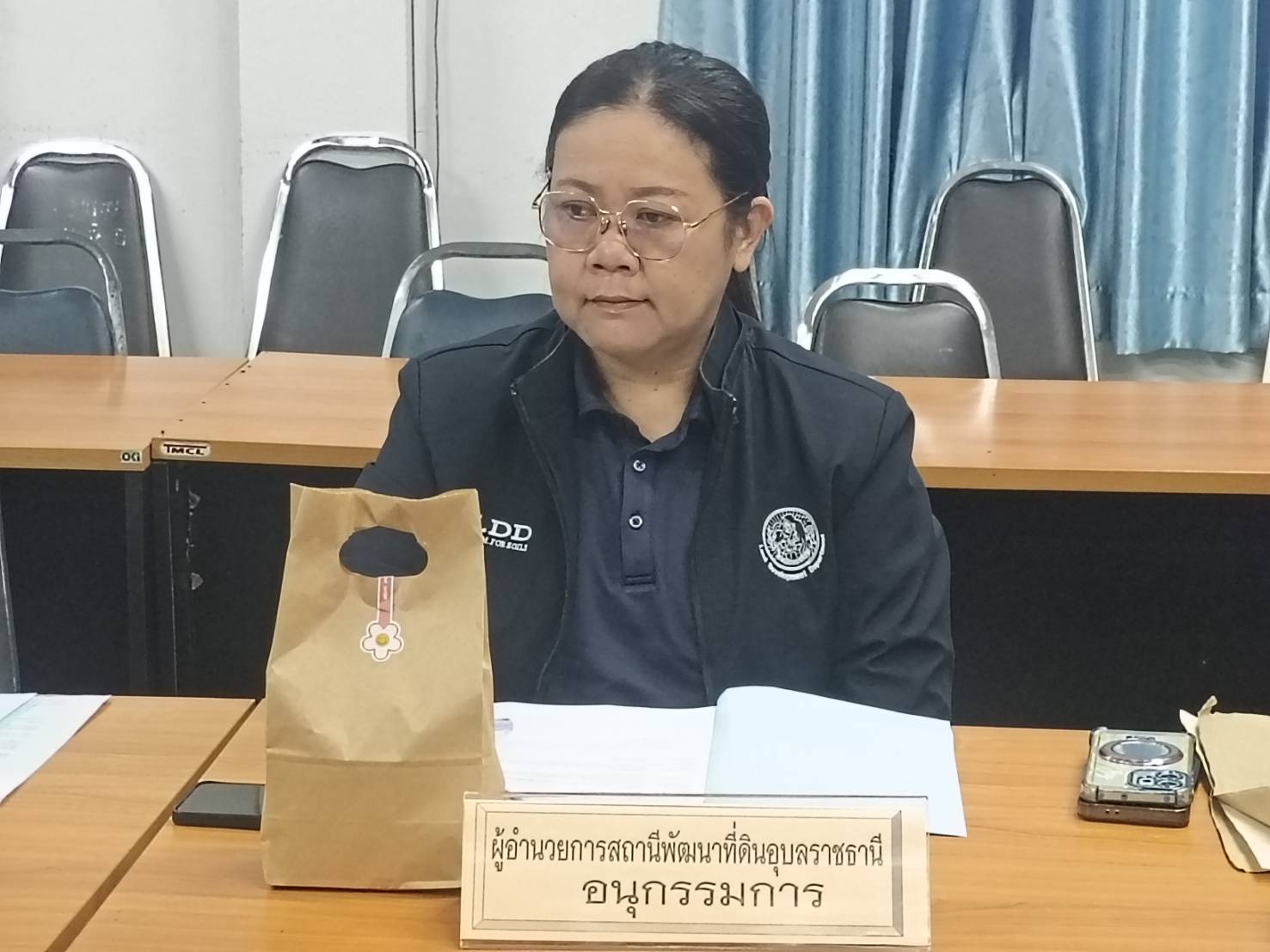 title - วันศุกร์ที่ 25 กันยายน 2569 นายทินกร เพียภูเขียว ปฏิรูปที่ดินจังหวัดอุบลราชธานี พร้อมด้วย เจ้าหน้าที่ ส.ป.ก.อุบลราชธานี จัดประชุมคณะอนุกรรมการจัดซื้อที่ดินเพื่อการปฏิรูปที่ดินจังหวัดอุบลราชธานี ประจำอำเภอพิบูลมังสาหาร ครั้งที่ 1/2569
